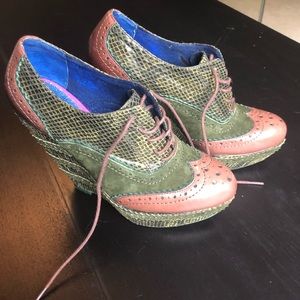 Poetic License platform wedge loafers